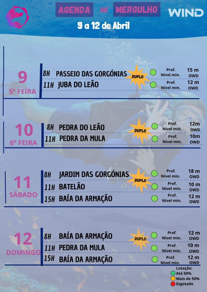Plano mergulho