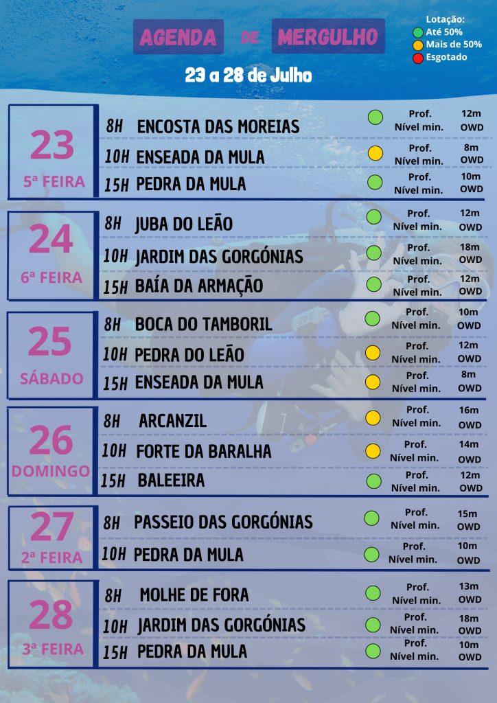 24 Plano mergulho - 23 a 28 Julho